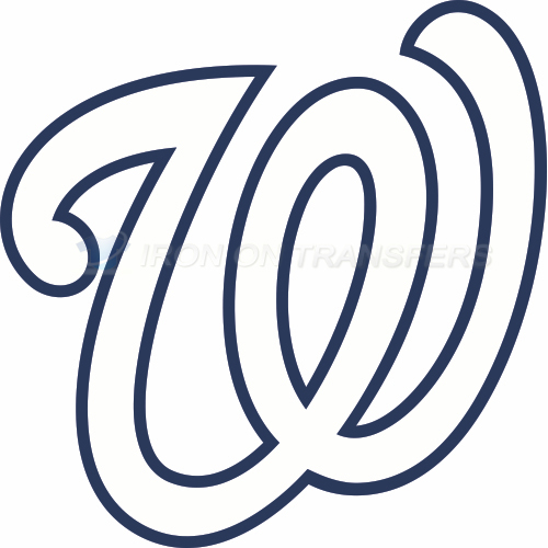 Washington Nationals Iron-on Stickers (Heat Transfers)NO.2019